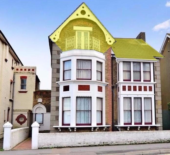 Apartment Flat, Amazing Balcony Sea View, Bike Store, With Sun Deck Margate